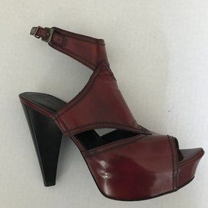 Donald J Pliner Platform Gladiator Heels